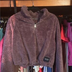 Calvin Klein Mauve Fleece Jacket